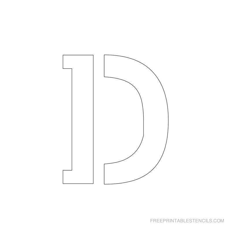 1 Free Printable 2 Inch Letter Stencils A Z 1 Free Printable 2 Inch Letter Stencils A Z