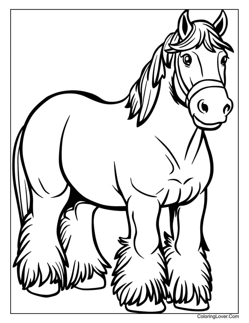 103 Horse Coloring Pages Free Printables For All Ages  103 Horse Coloring Pages Free Printables For All Ages