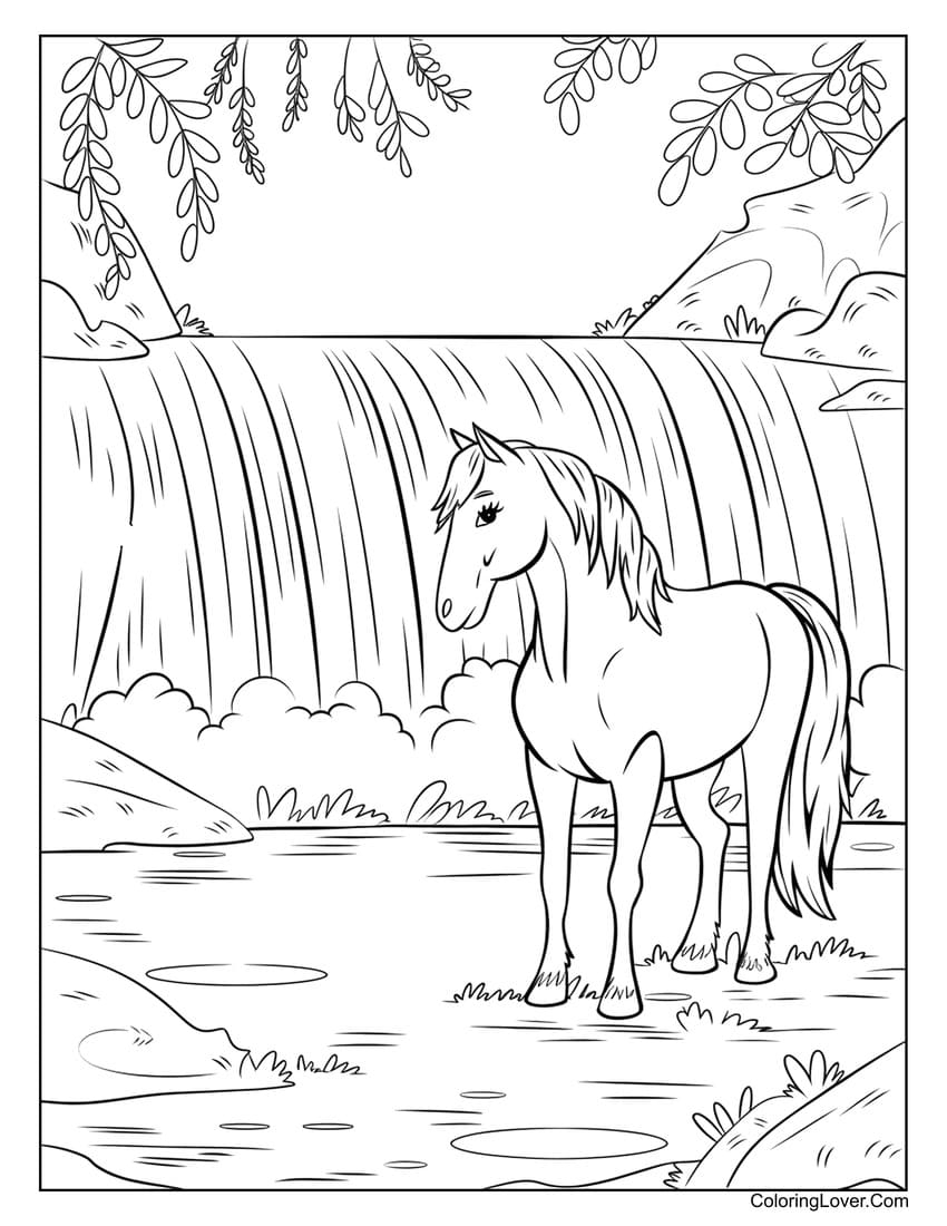 103 Horse Coloring Pages Free Printables For All Ages  103 Horse Coloring Pages Free Printables For All Ages