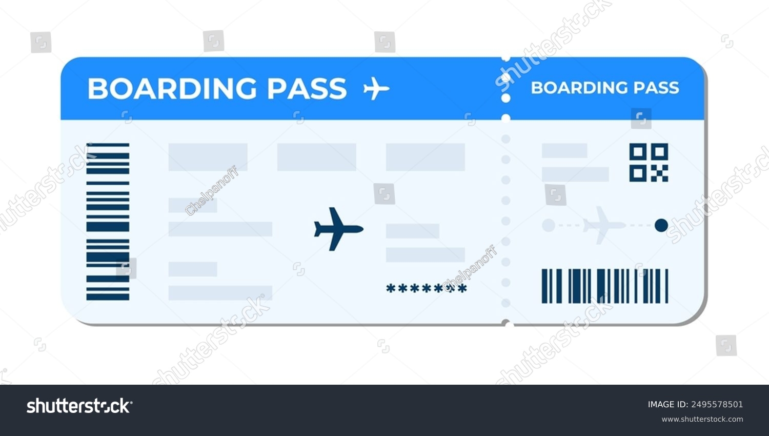 13 Thousand Boarding Pass Template Image Royalty Free Images 