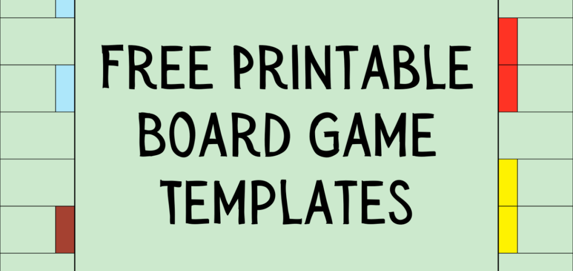 14 Free Printable Board Game Templates HubPages