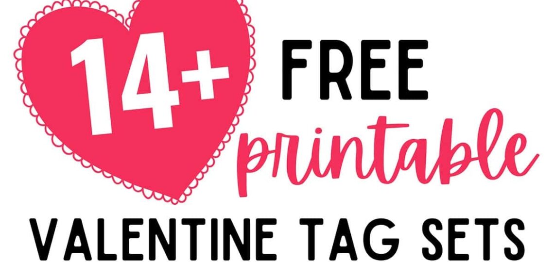 14 Free Printable Valentine s Day Tags Aubree Originals