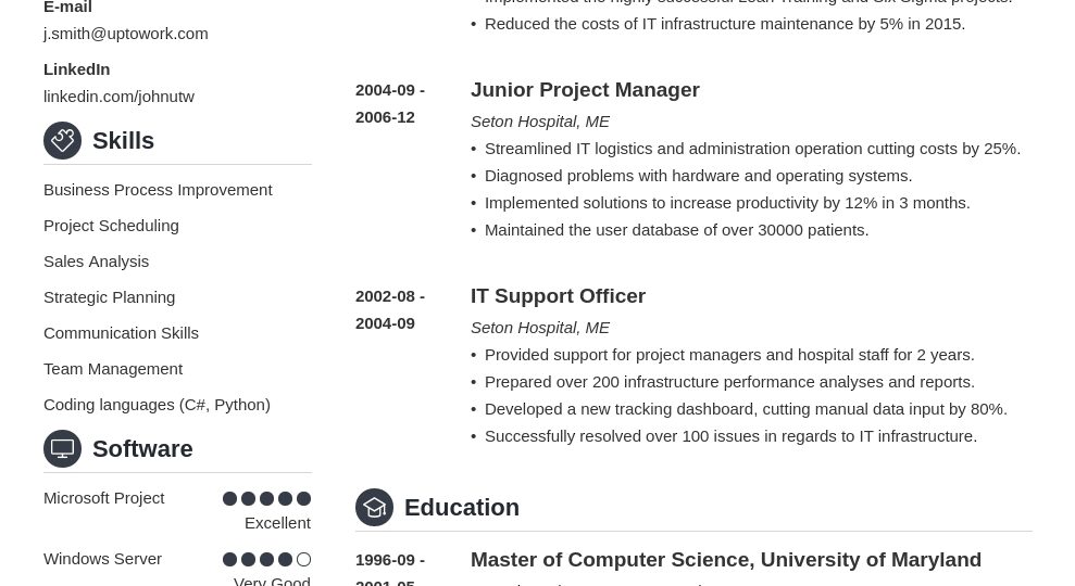 15 Blank Resume Templates U0026 Forms To Fill In