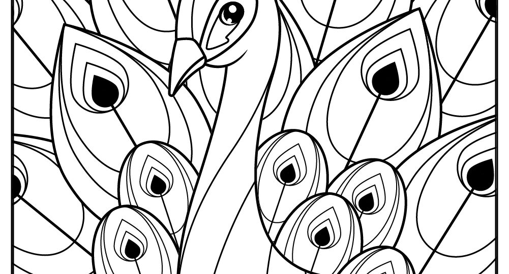 15 Peacock Coloring Pages 100 Free Printables
