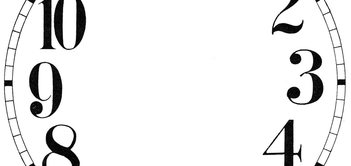 16 Clock Face Images Print Your Own The Graphics Fairy