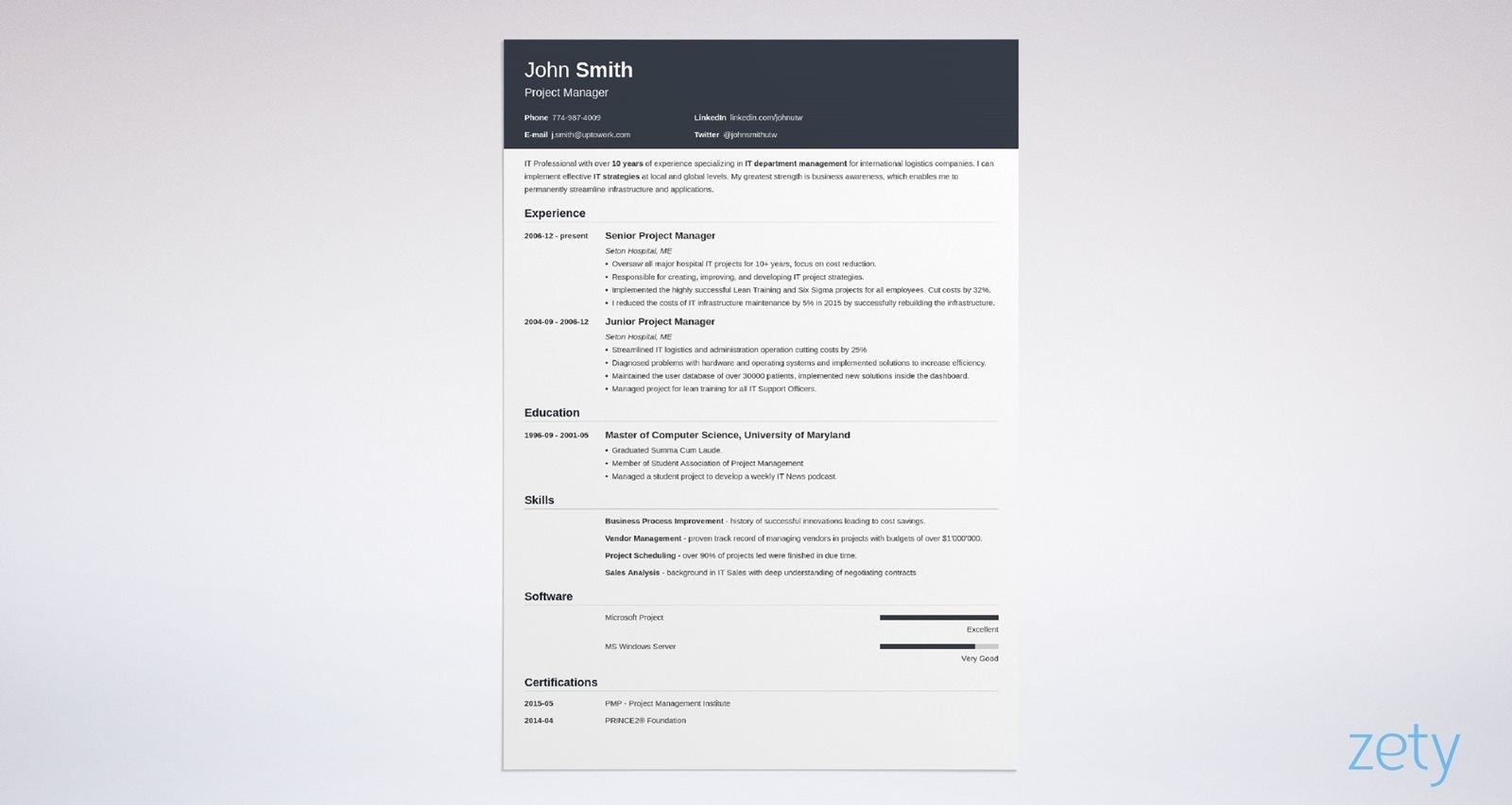 18 Blank CV Templates To Fill In Download U0026 Print