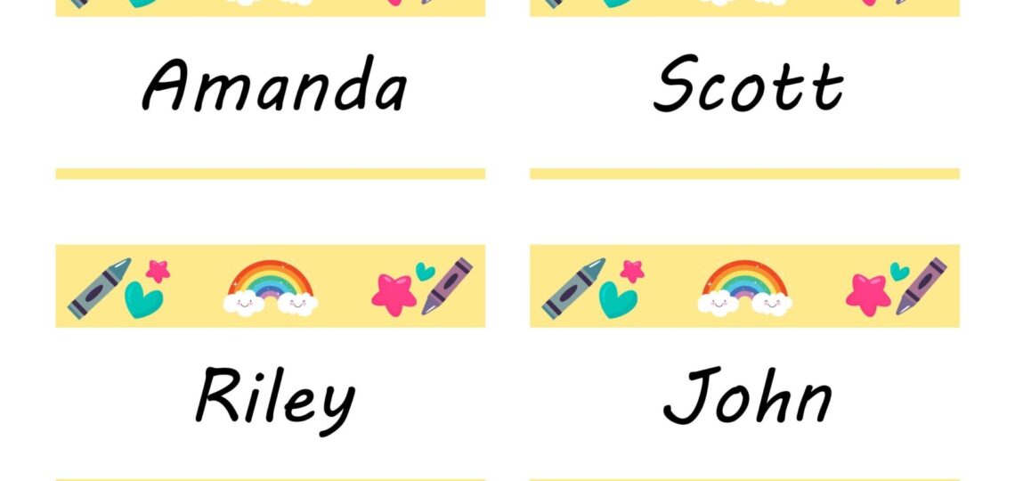 19 Editable Name Tag U0026 Name Badge Templates Free Worksheets Library