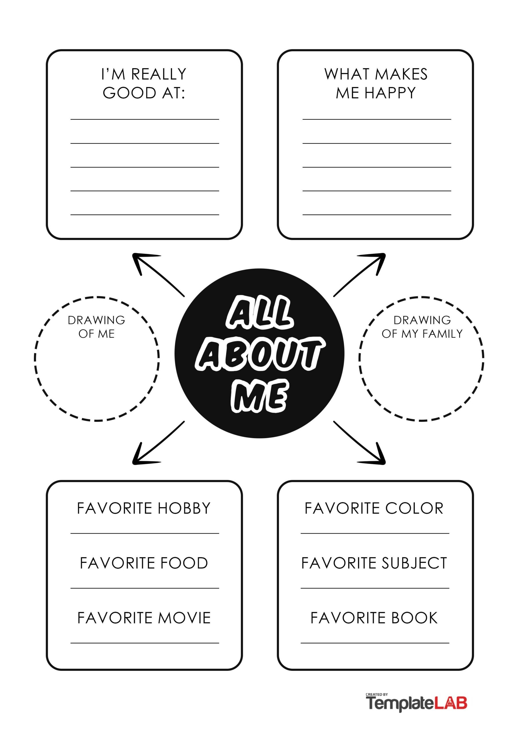 19 Printable All About Me Templates FREE TemplateLab