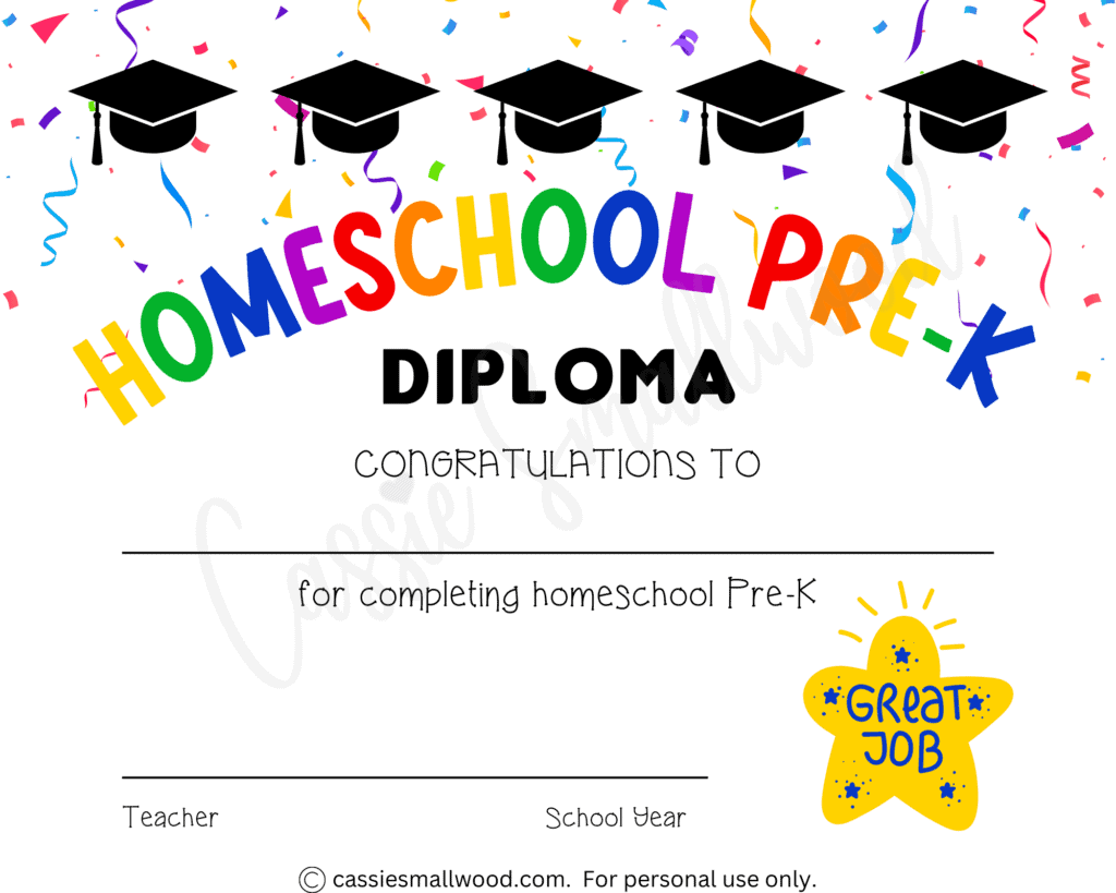 20 Preschool And Kindergarten Graduation Certificates FREE  20 Preschool And Kindergarten Graduation Certificates FREE