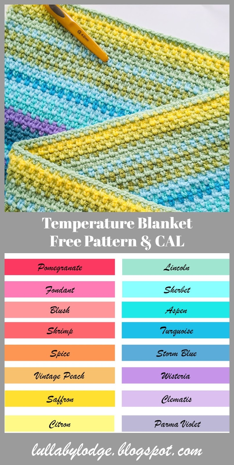 2019 Temperature Blanket Free Pattern U0026 Crochet Along Winter Update 2019 Temperature Blanket Free Pattern U0026 Crochet Along Winter Update