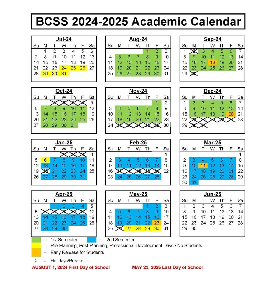 Augusta County 2025 School Calendar