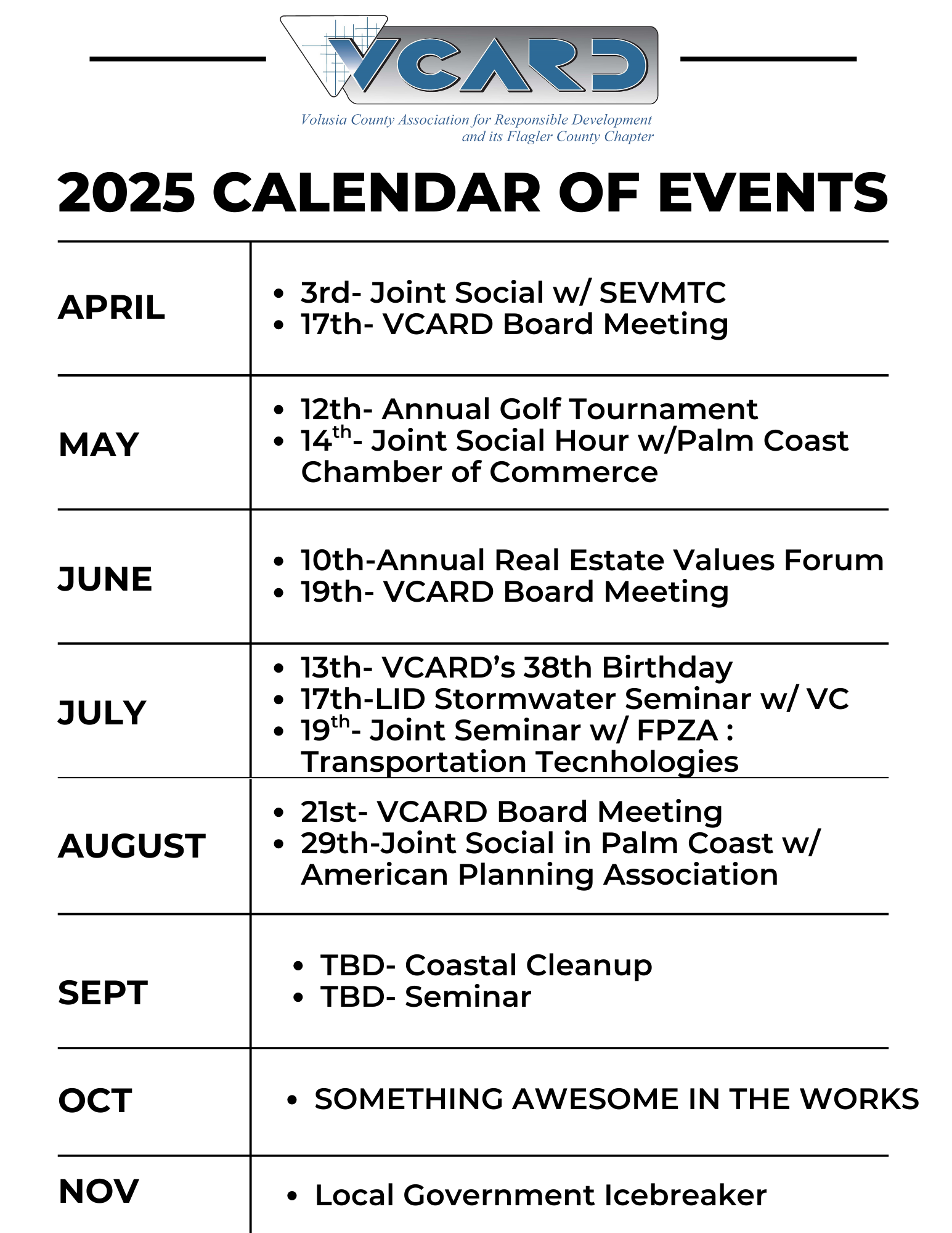 August Calendar Of Events 2025