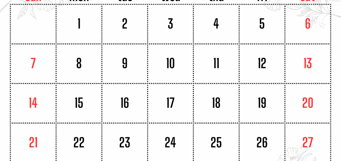 2025 Calendar Printable PDF With Holidays Template Free