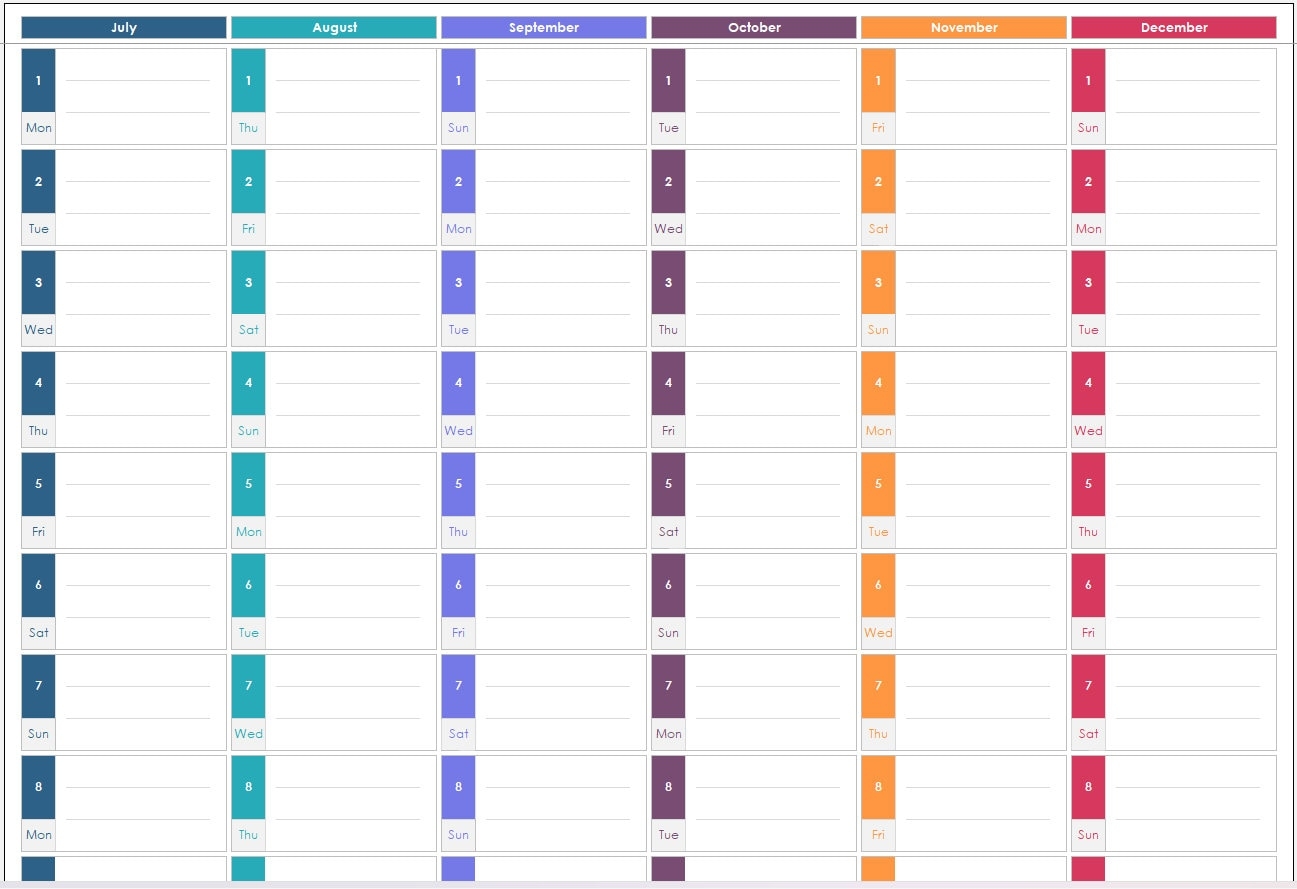 2025 Calendar U0026 Planner Excel Template 2025 Excel Calendar And 