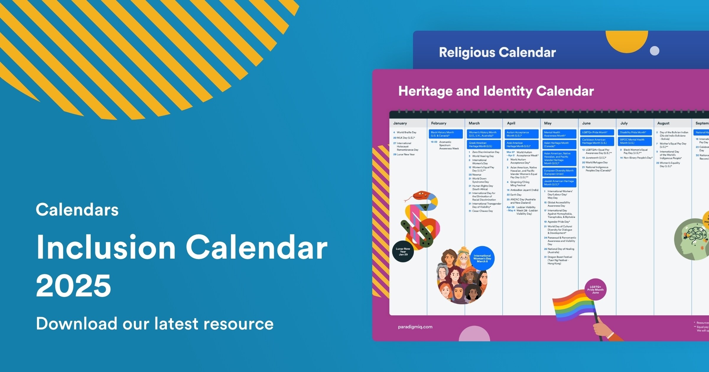 2025 Inclusion Calendar Download 2025 Inclusion Calendar Download