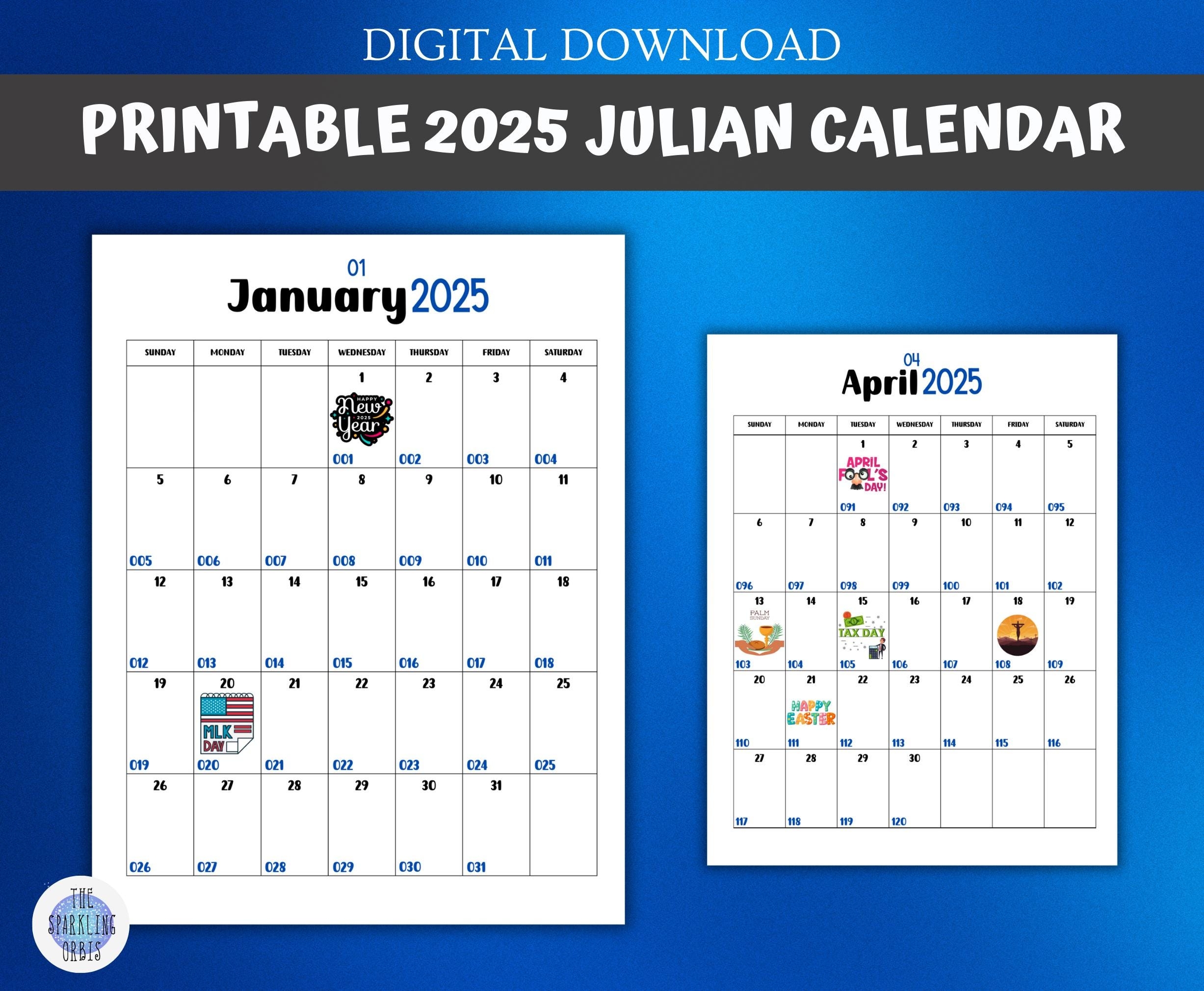 2025 Printable Julian Calendar 8 5 X 11 In Government And  2025 Printable Julian Calendar 8 5 X 11 In Government And