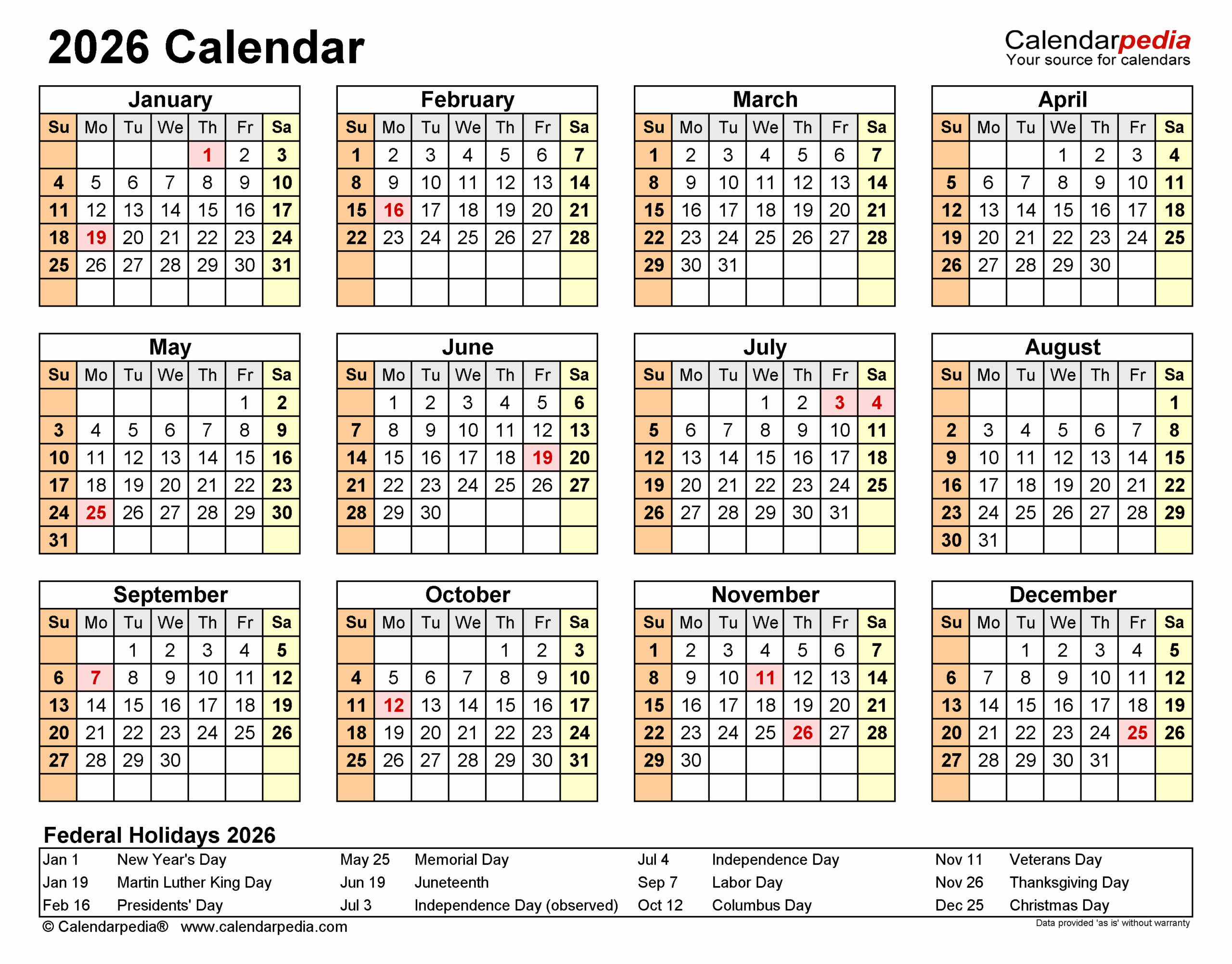 2026 Calendar Free Printable Excel Templates Calendarpedia 2026 Calendar Free Printable Excel Templates Calendarpedia