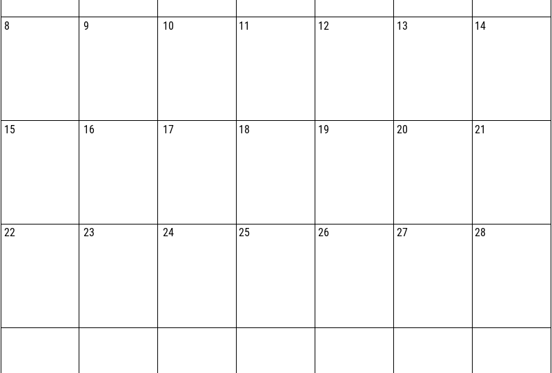 2026 February Calendars Handy Calendars