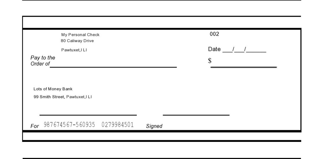 23 Blank Check Templates Real U0026 Fake TemplateLab