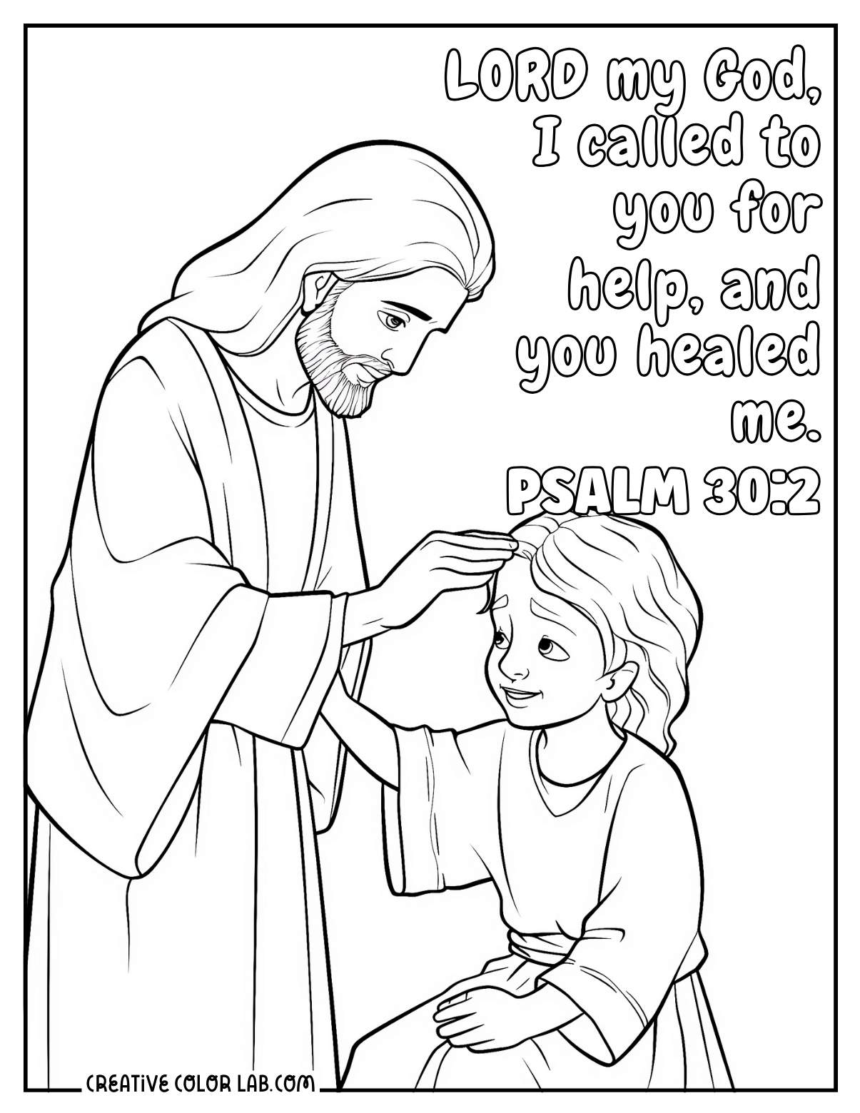 24 Jesus Coloring Pages Free PDF Printables