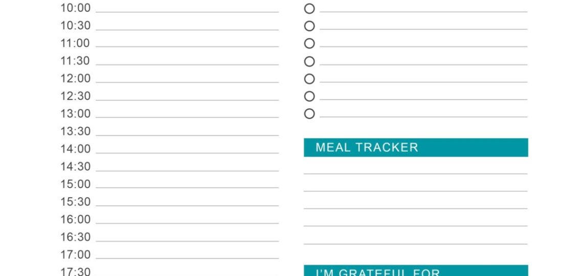 25 Printable Daily Planner Templates FREE In Word Excel PDF