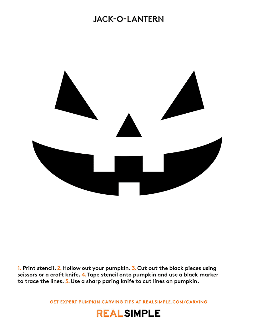 Jack O Lantern Template Free Printable Jack O Lantern Template Free Printable