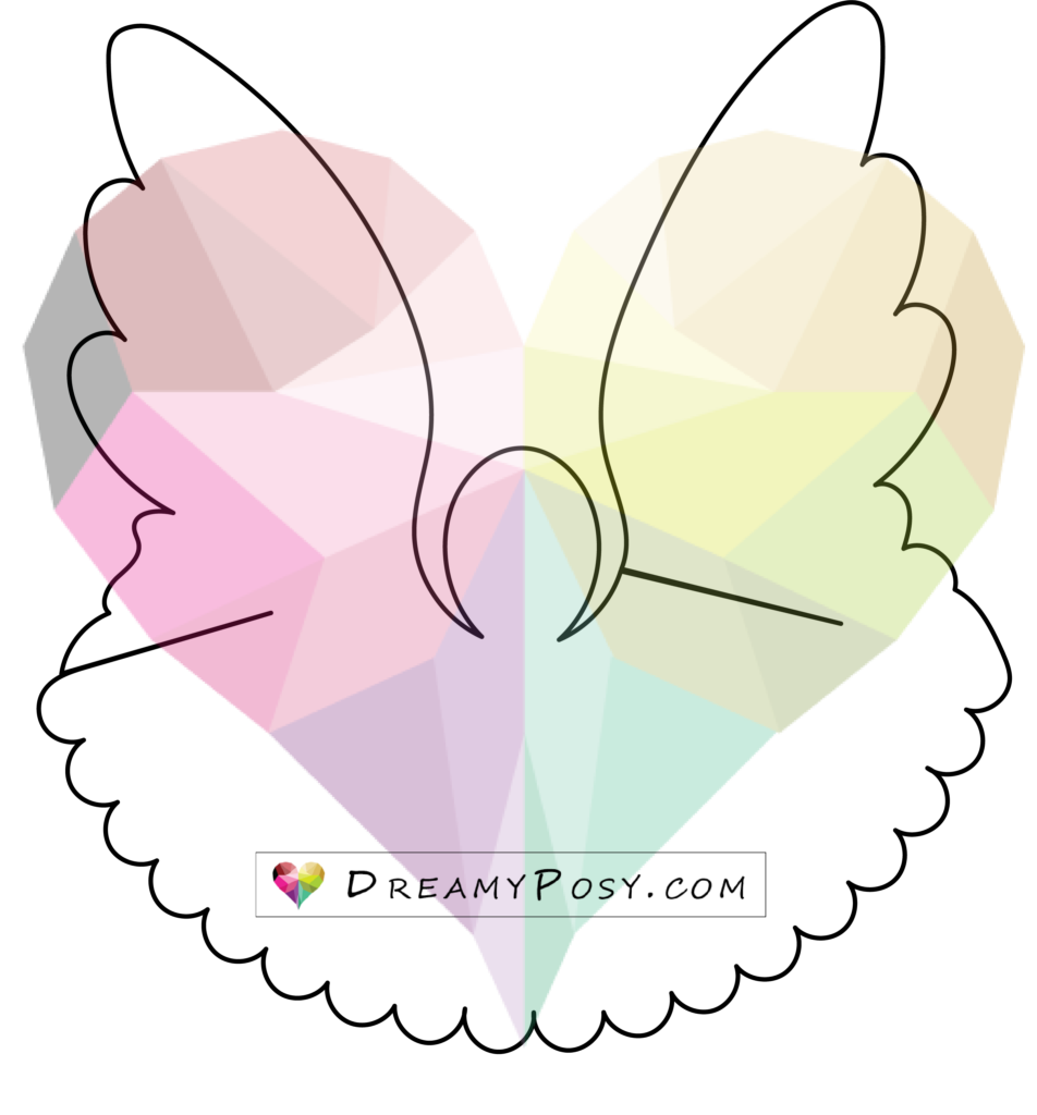 2D And 3D Angel Template Printable Super Easy Christmas Craft PDF SVG Files