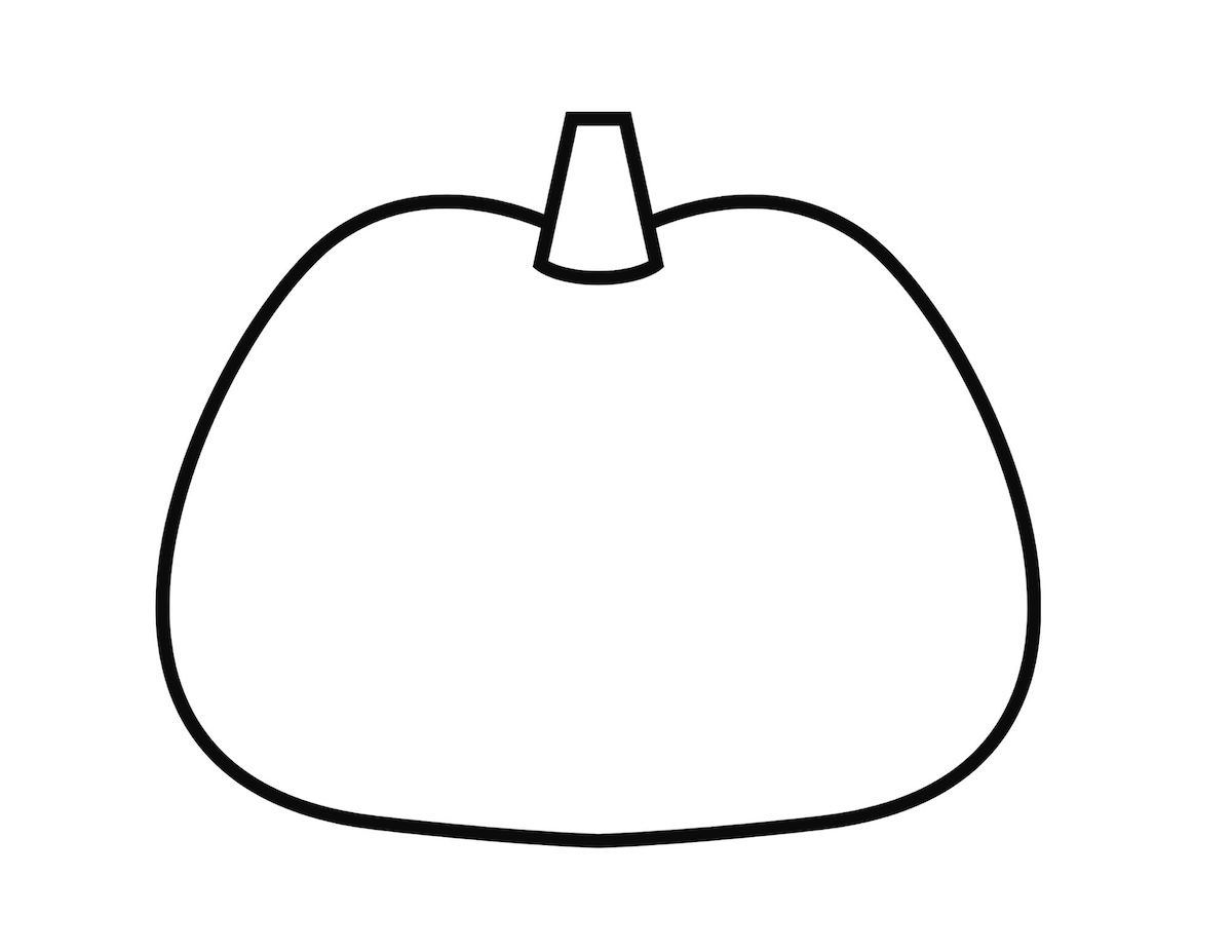 30 Blank Pumpkin Templates For Fall Crafts U0026 Activities OriginalMOM