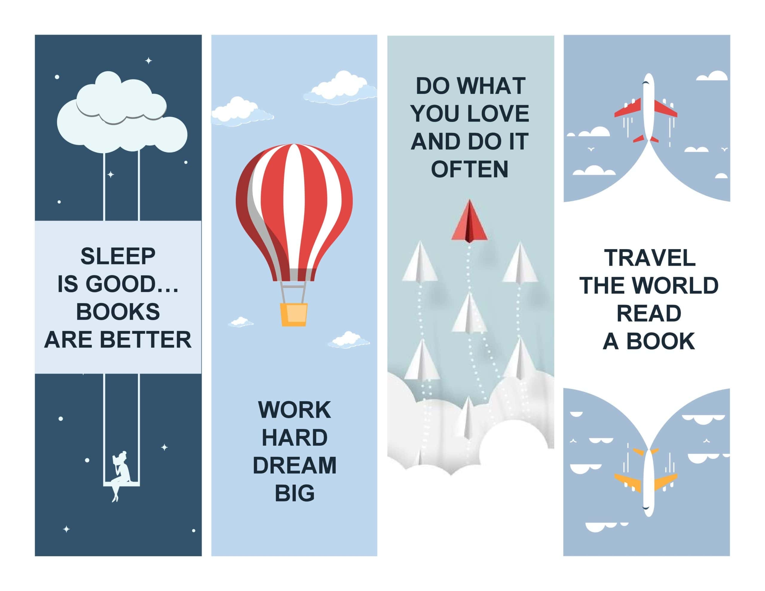 30 Free Bookmark Templates Word PDF TemplateArchive