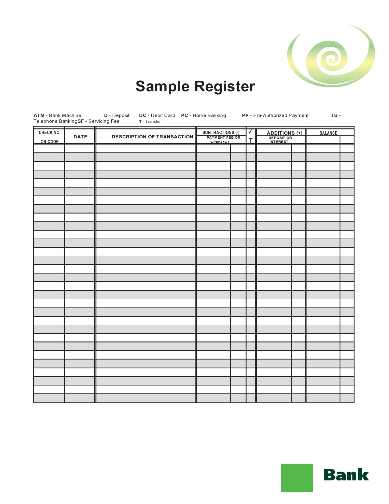 30 Printable Check Register Templates Excel TemplateArchive 30 Printable Check Register Templates Excel TemplateArchive