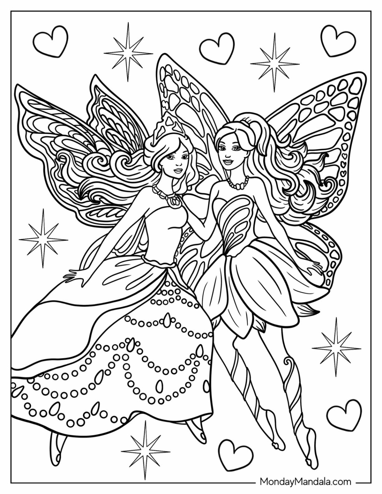 34 Fairy Coloring Pages Free PDF Printables 34 Fairy Coloring Pages Free PDF Printables