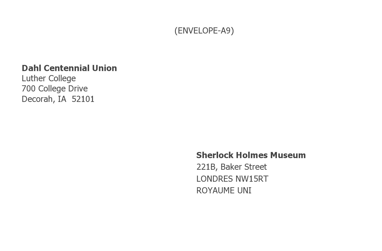 Free Printable Addressing Templates Free Printable Addressing Templates