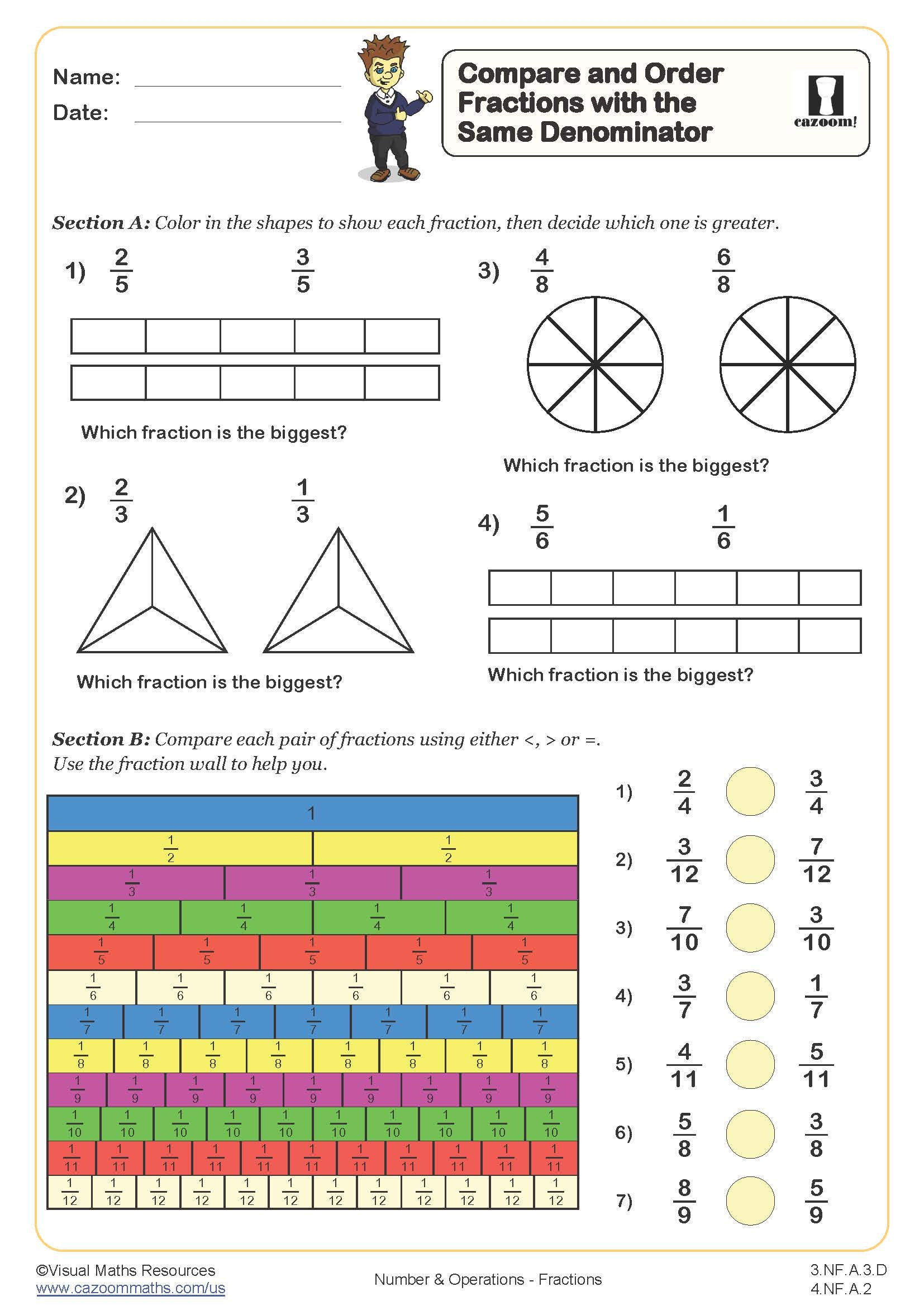 Free Printable 3rd Grade Math Worksheets