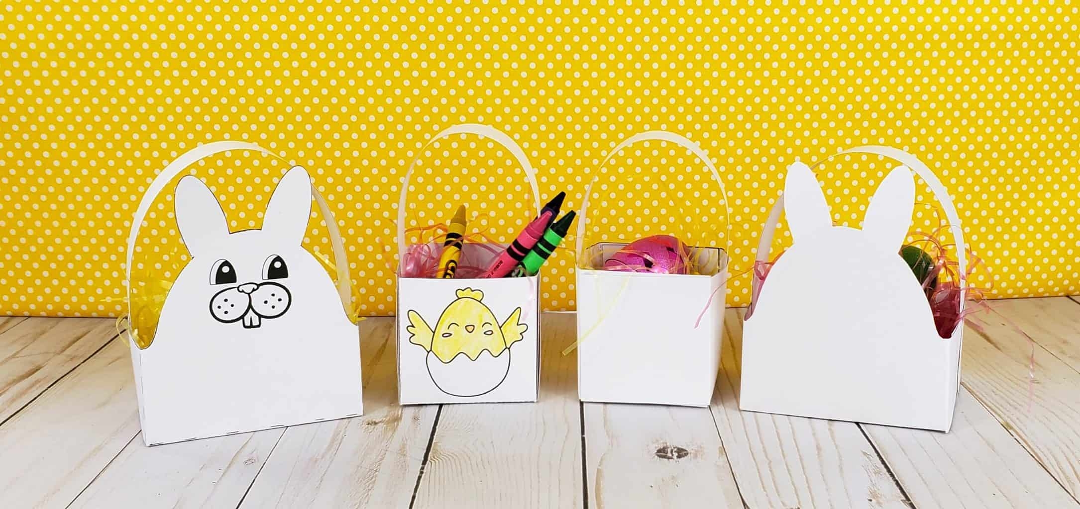 4 Easy Easter Basket Templates Free Printable Cassie Smallwood