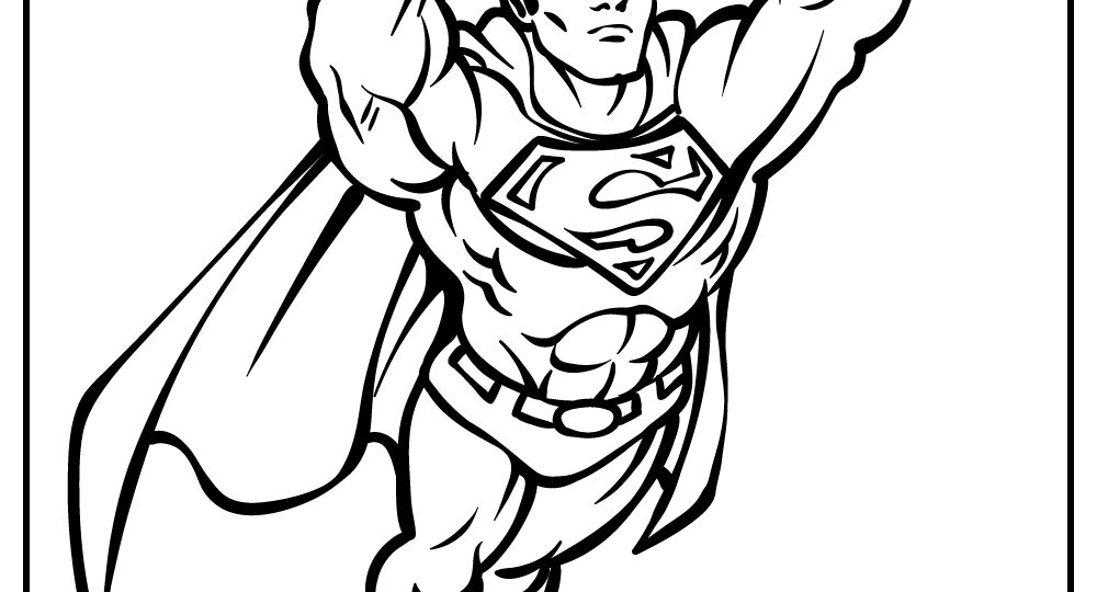 40 Superhero Coloring Pages 100 Free Printables
