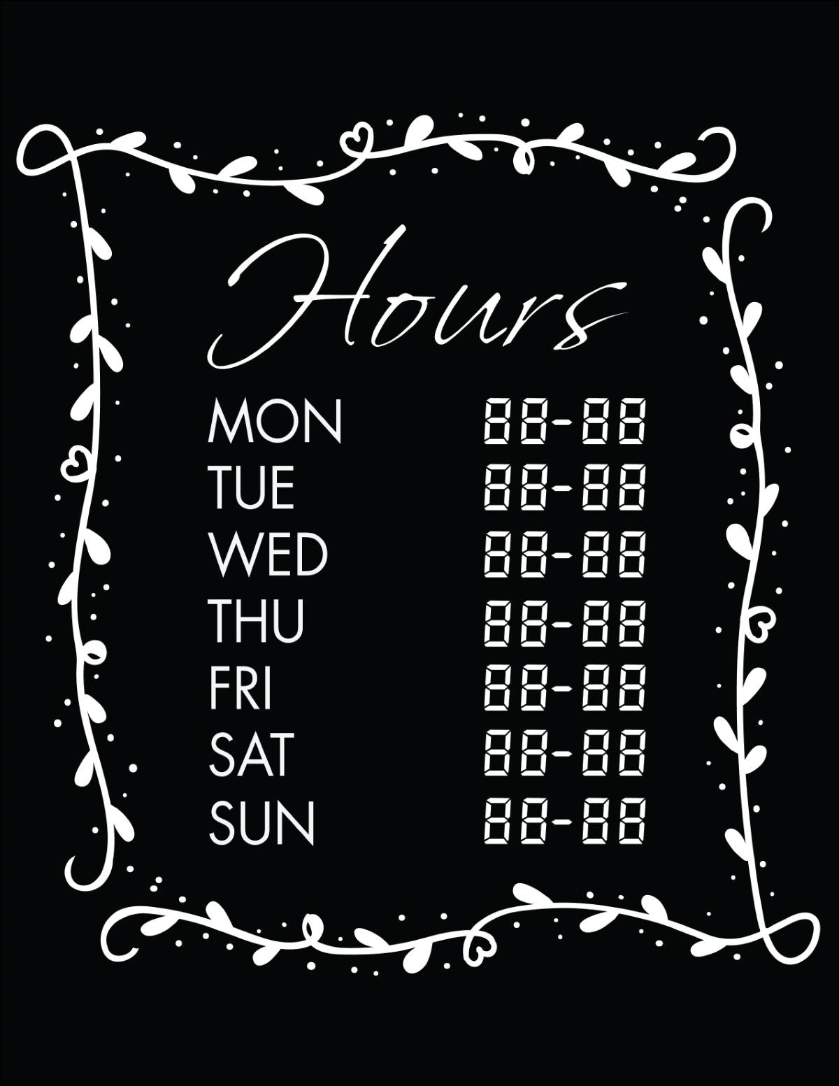 50 Free Business Hours Of Operation Sign Templates Customize U0026 Print 50 Free Business Hours Of Operation Sign Templates Customize U0026 Print