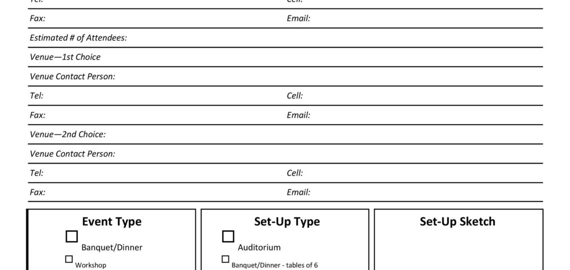 50 Professional Event Planning Checklist Templates TemplateLab