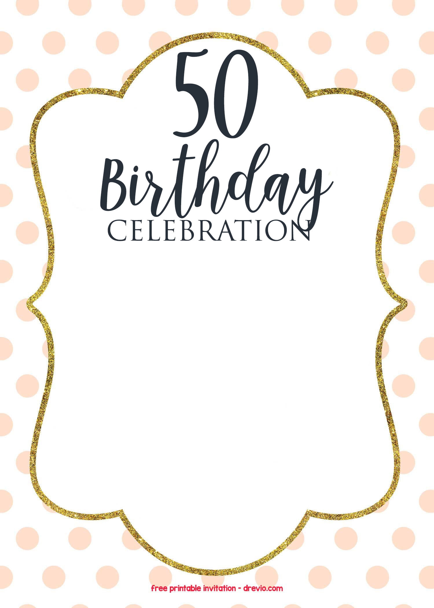 50th Birthday Invitations Online