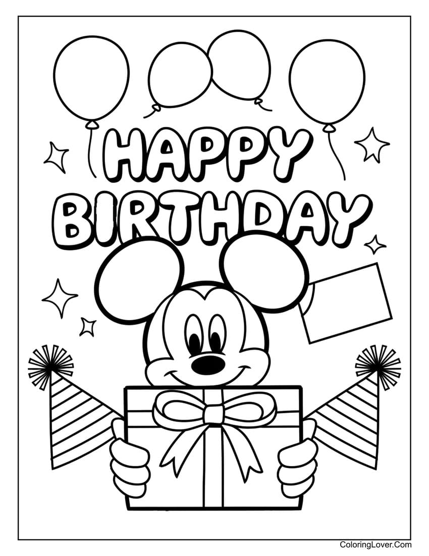 51 Happy Birthday Coloring Pages Free Printables For All Ages 51 Happy Birthday Coloring Pages Free Printables For All Ages