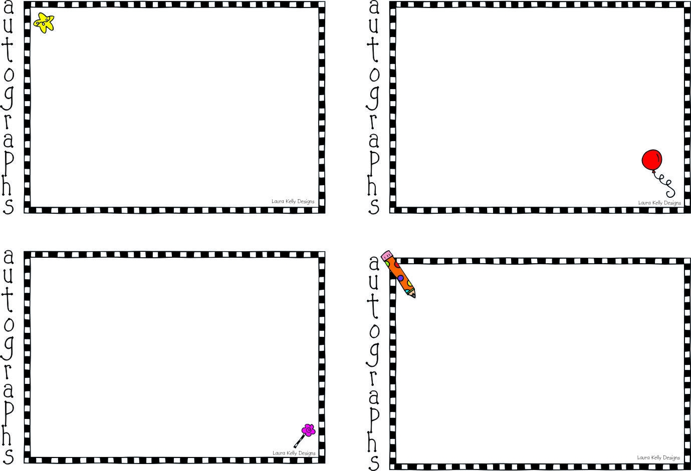 53 Autograph Book Ideas Autograph Books Autograph Kindergarten 