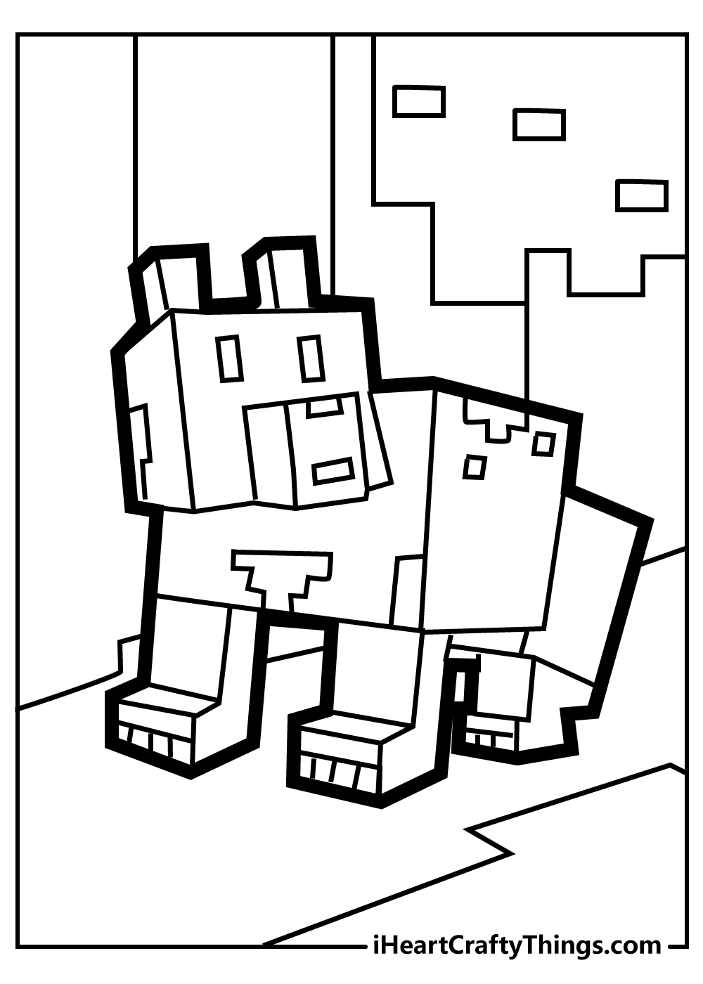 55 Minecraft Coloring Pages For Kids 100 Free Printables 