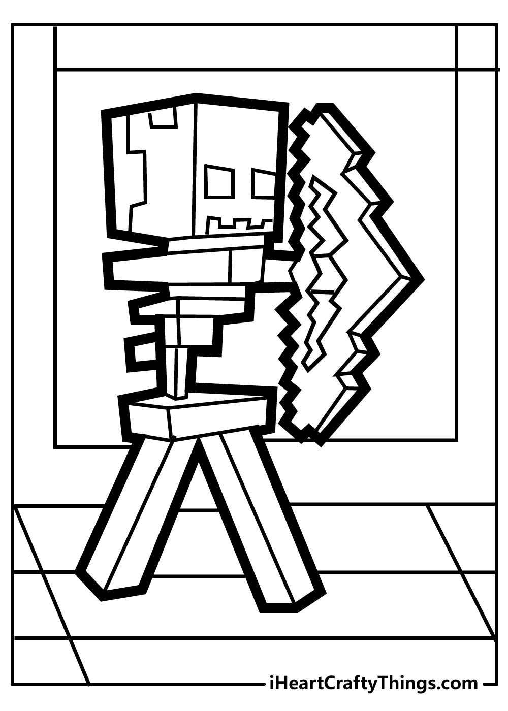 55 Minecraft Coloring Pages For Kids 100 Free Printables 