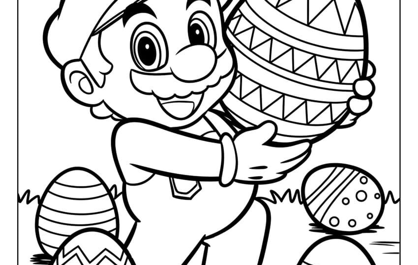 56 Super Mario Coloring Pages Free Printables For All Ages