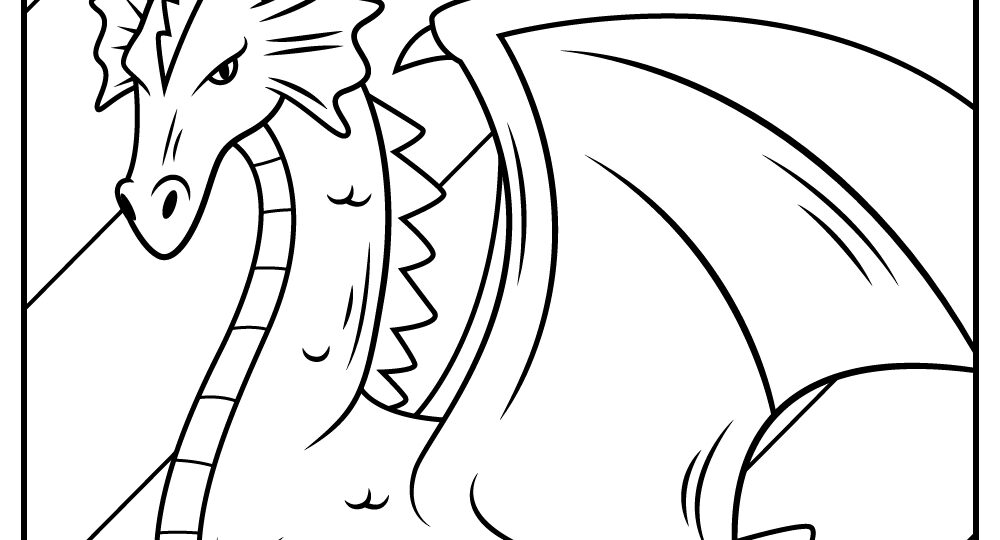 58 Dragon Coloring Pages Printable Free PDFs For Kids