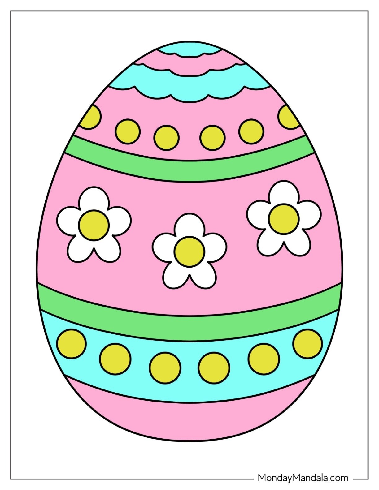 58 Easter Egg Templates Free PDF Printables 