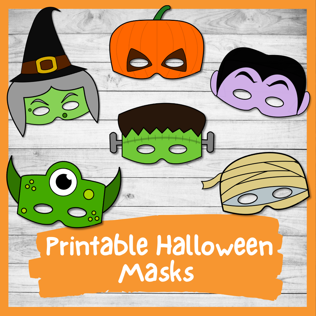 Free Printable Halloween Masks Templates
