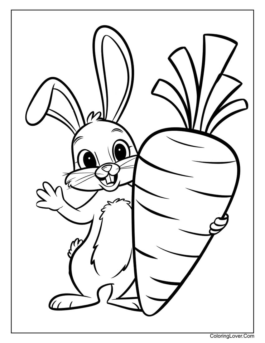 60 Bunny Coloring Pages Free Printables For All Ages  60 Bunny Coloring Pages Free Printables For All Ages