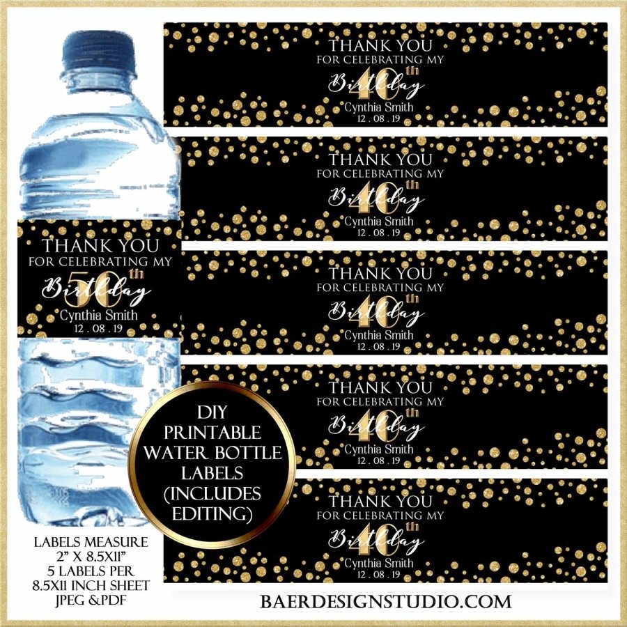 7 Sets Of Free Printable Water Bottle Labels Worksheets Library