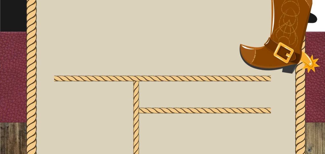 7 Yee Haw Western Cowboy Birthday Invitation Templates