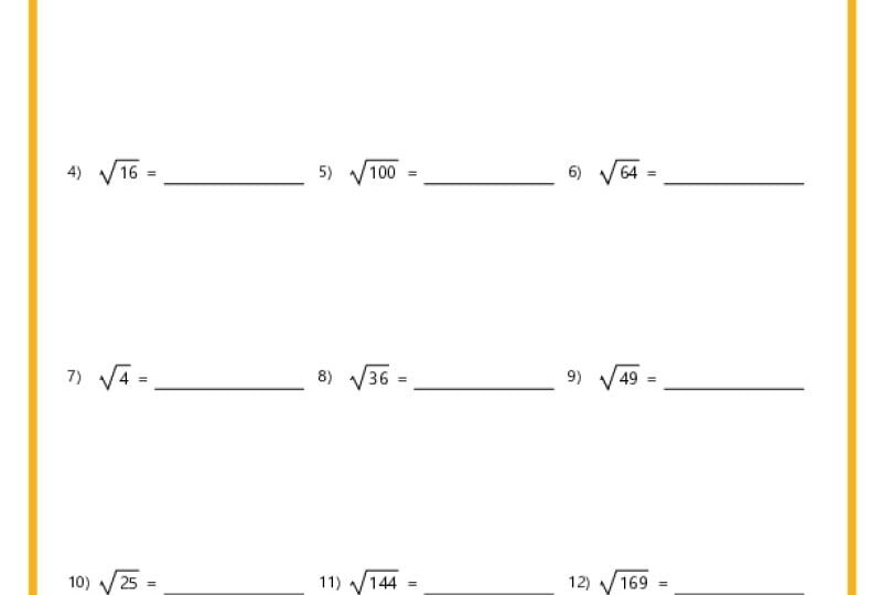 7th Grade Math Worksheets